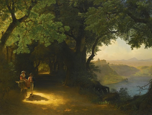 View of Castel Gando by Lev Lagorio